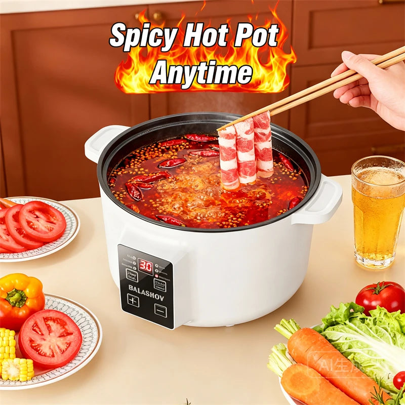 KitchenEase Pro 6-in-1 Countertop Multi-Cooker — Air Fry, Toast, Bake, Roast, Broil & Reheat in One Beautiful Appliance