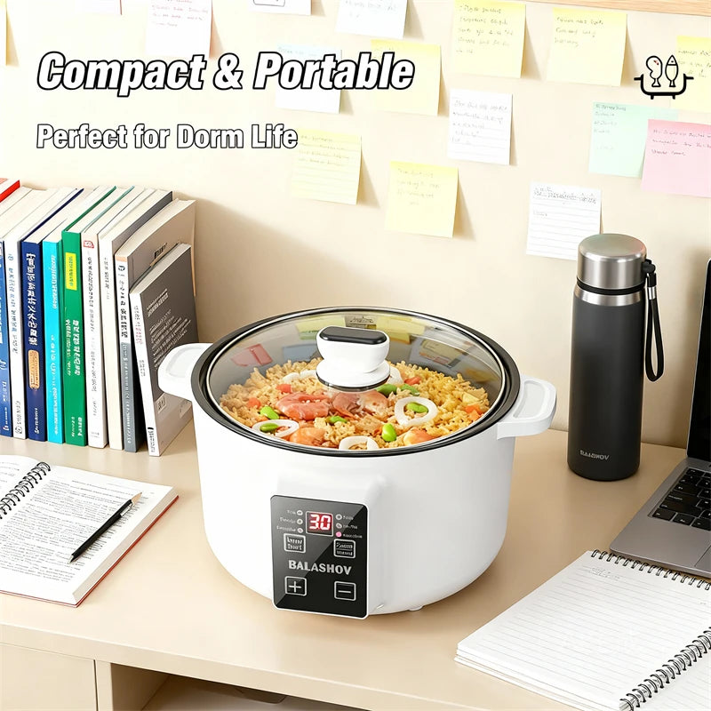 KitchenEase Pro 6-in-1 Countertop Multi-Cooker — Air Fry, Toast, Bake, Roast, Broil & Reheat in One Beautiful Appliance