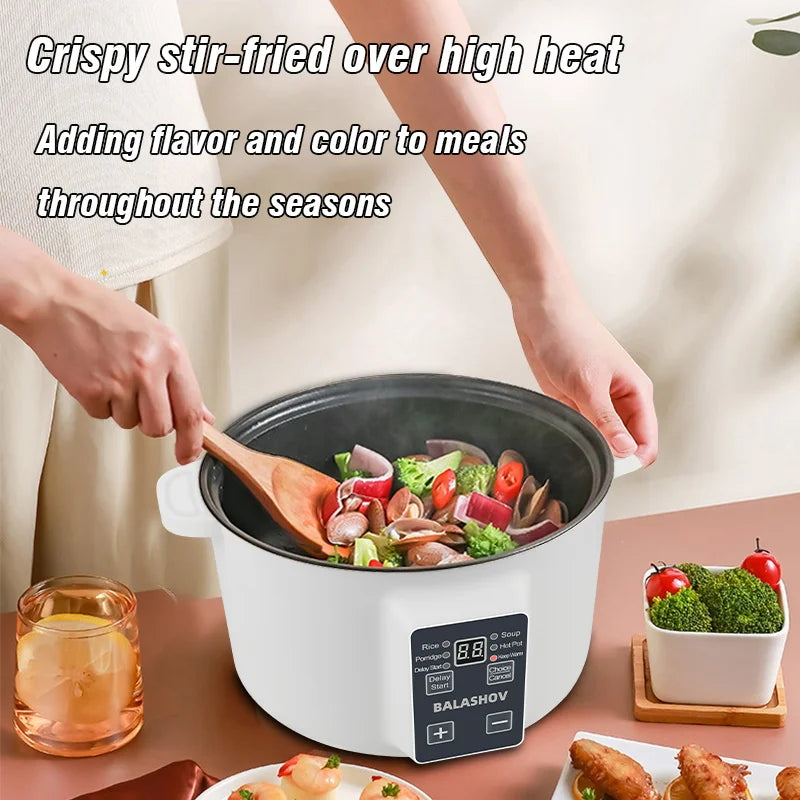 KitchenEase Pro 6-in-1 Countertop Multi-Cooker — Air Fry, Toast, Bake, Roast, Broil & Reheat in One Beautiful Appliance