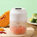 320ml Electric Mini Garlic Chopper USB Chili Pepper Grinder Kitchen Tool for Crushing Garlic Ginger Vegetables Baby Food Gift