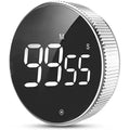 1 Piece Digital Timer Large LED Display Kitchen Reminder Visual Timer Magnetic Countdown Timer for Classroom Cooking Fitness