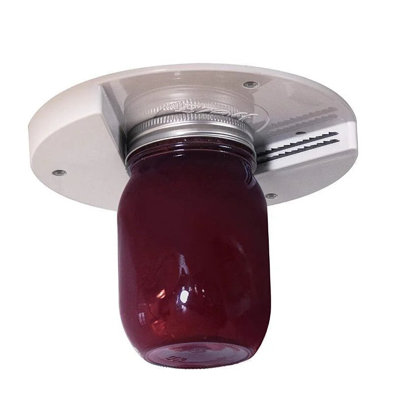 1pc Under Cabinet Jar Openers for Weak Hand Easy Grip, Arthritis jar opener, One Handed Gadgets & Bottle Opener Kitchen Tools