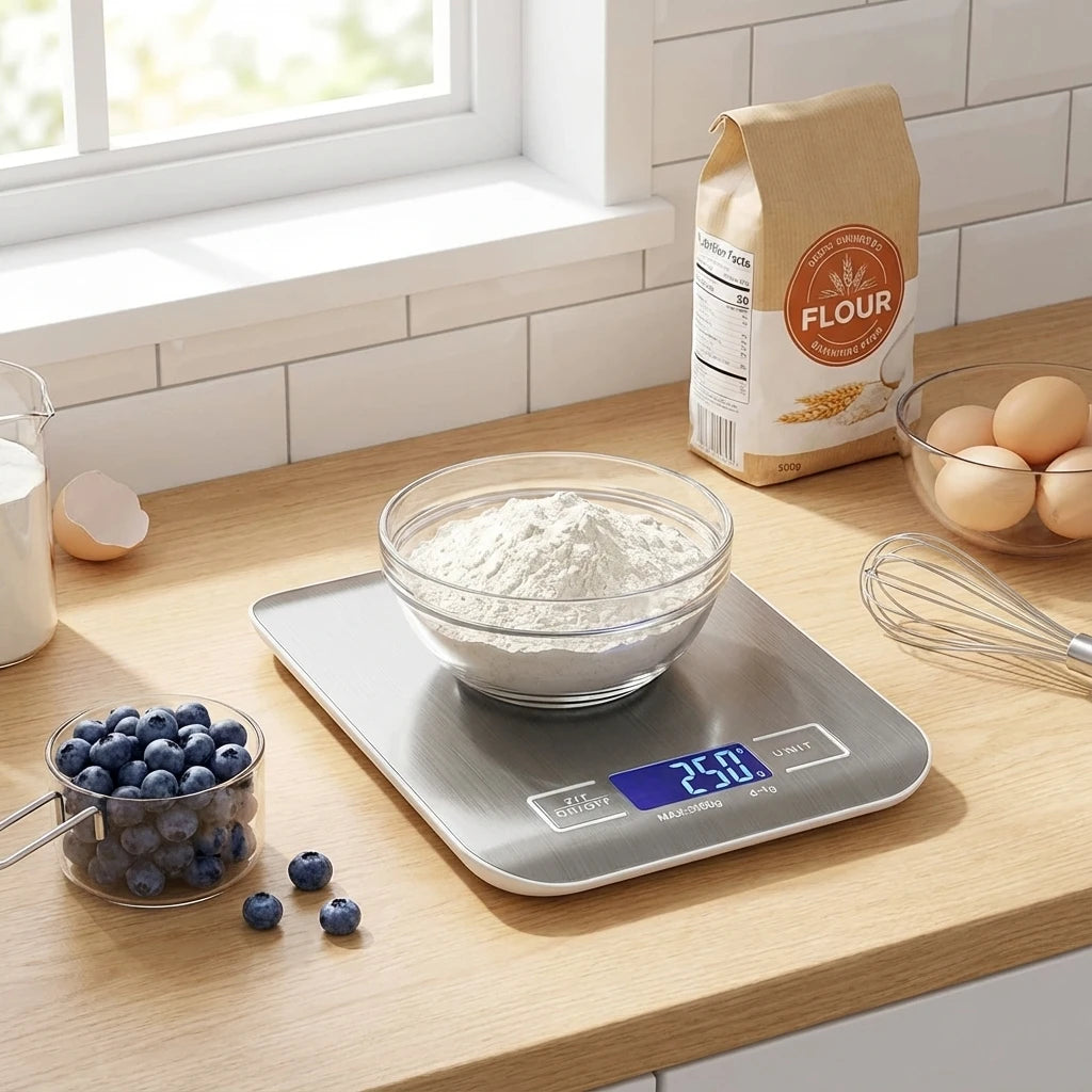 High-Precision Electronic Pastry Baking Scale for Household Kitchen Small Food Weighing 10kg/5kg 1g Accurate Measurement