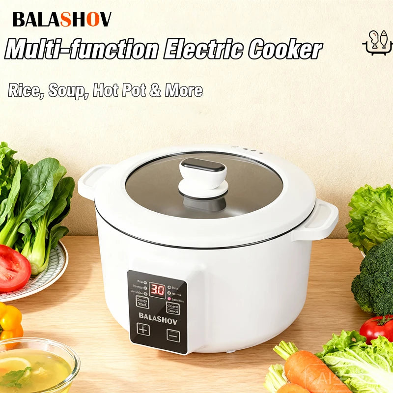 KitchenEase Pro 6-in-1 Countertop Multi-Cooker — Air Fry, Toast, Bake, Roast, Broil & Reheat in One Beautiful Appliance